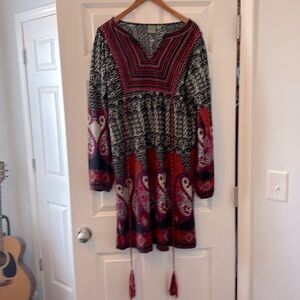 URBAN NOMAD L/XL boho chic dress. Like New